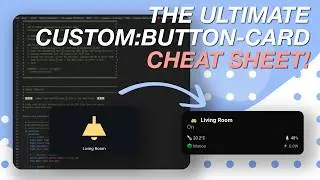 The Ultimate Button-Card Tutorial | Includes Free Cheat Sheet