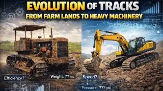 The Surprising History of Continuous Tracks | From Farmlands to War Machines and Heavy Machinery