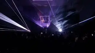 Лазерное шоу на открытии корпоратива компании 