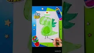 Рисуем динозаврика из МУЛЬТИКА ДИНОСИТИ МАМА ДИНА