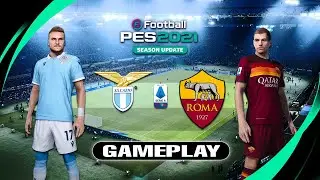 PES 2021 - Lazio vs Roma | Serie A | Gameplay PC