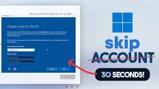 Install Windows 11 Without Microsoft Account (UPDATED)