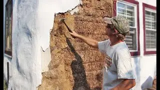 Lime Plaster on Strawbale Gone Wrong, And How I Fixed It