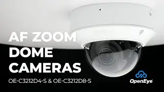 Introducing the OE-C3212D4-S and OE-C3212D8-S 4 & 8MP Indoor/Outdoor Dome Cameras