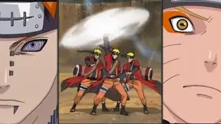 Naruto usa modo Sennin pela primeira vez na batalha contra Pain