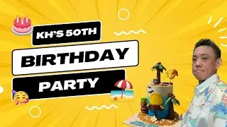 50 is the new 40 birthday party event (beach theme)