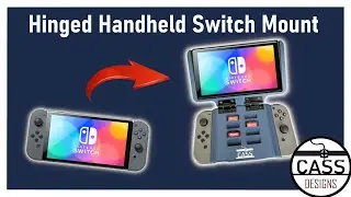 How I Designed a Hinged Nintendo Switch Handheld Mount