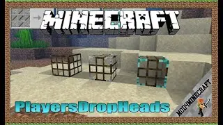 PlayersDropHeads Mod 1.12.2 & Tutorial Downloading And Installing For Minecraft