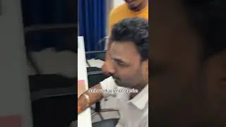 Junior work vs senior reaction | Junior Developer v/s Senior Developer #short #selmonbhoi #funn