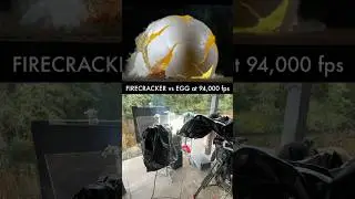 We blew up an egg at 94,000 fps