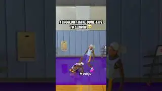 Lebron took that personal💀 #nba2k #2k24 #nba2k24 #2kcommunity #2kcontent #2ktv #fyp #viral