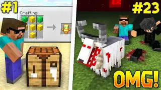 TESTING SECRET MYTHBUSTERS in Minecraft...