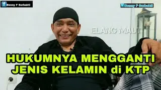 Hukumnya mengganti jenis kelamin di KTP