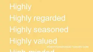Positive words That Start with H | Positive words starting with H