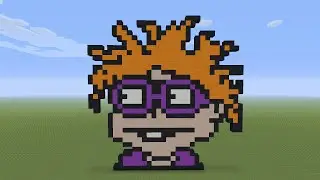 Minecraft Pixel Art - Chuckie Finster From Rugrats