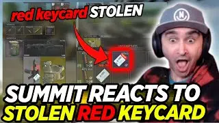 Summit1g Reacts to RED KEY CARD STOLEN in Tarkov