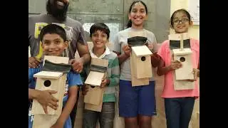 Parent & Child woodworking workshop - Birdhouse