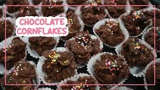 Cara Mudah Membuat Cornflakes Coklat | Cornflakes Cookies