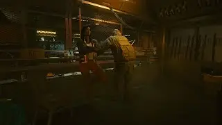 Cyberpunk 2077--exploring Robert Wilson's gun store