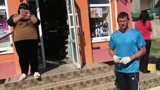 Мне показали жопу. ))) Крым. Саки. Новофедоровка.