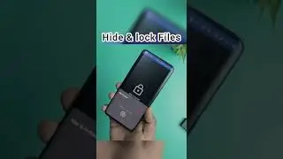 Hide Your files in file manager | lock your files in file manager