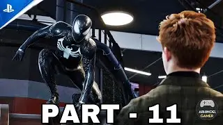 Marvel's Spiderman 2 PS5 Gameplay - SPIDER BLACK SUIT  - PART - 11