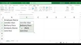 How To Fix #NA Error VLookup Office 365 Excel