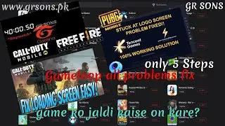Emulator stuck problem 🥺, pubg, free fire, call of duty stuck on logo 🥹 problem solve, lag fix ✅