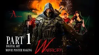 WARRIOR MOVIE POSTER MAKING BY (ATUL MEHRA)