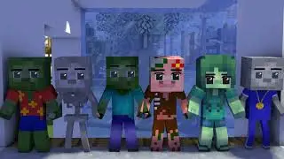 FULL EPISODE (SEASON 7) - Minecraft Monster School Animation