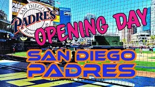 San Diego Padres Opening Day vs Atlanta Braves at Petco Park April, 14, 2022- GoAppr Studios