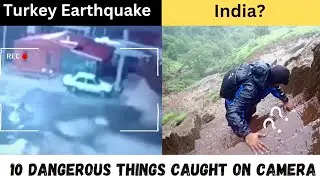 Top 10 Scary Incidents Caught On Camera | Planet falls