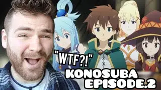 WORST ADVENTURE TEAM EVER?!?! | KONOSUBA | Episode 2 | Season 1 | ANIME REACTION