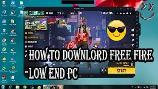 How to Downlord Free Fire in Low End pc ▌2GB Ram PC එකේ Free Fire ගහමු.☻