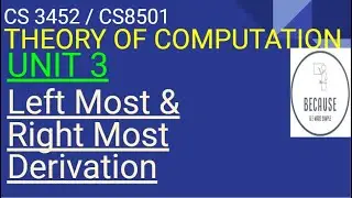 3.6 Left Most Derivation and Right Most Derivation in Tamil