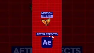 Motion sketch en After effects (En español) 