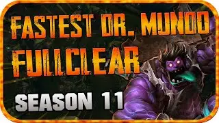 Fastest (pre-rework) Dr. Mundo full clear (+ Runes & Items) | Jungle Guide