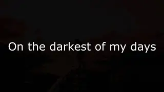 Big Wolf Band - Darkest Of My Days (Lyrics video)