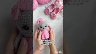 Вязаный комплект для новорожденных