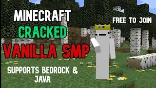 The BEST Cracked Vanilla SMP (No Land Claims, Join Now!)