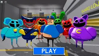 FAMILY! Poppy Playtime BARRY! Walkthrough Full GAMEPLAY 