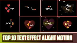 New Trending Text Effect Preset  || New Text Animation Preset 2022 || Text Effect Preset 2022