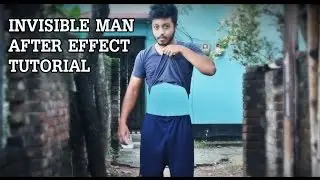 After Effects Tutorial - INVISIBLE MAN Effect Tutorial