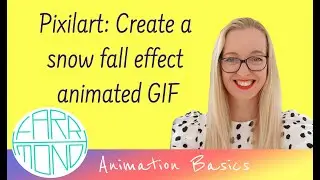 Pixilart 3: Create a snow fall effect animated GIF