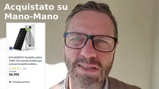 Test e recensione pannello fotovoltaico Eco-Worthy 100W 12V