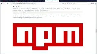 Node.js Package Manager (NPM) & Blend4web, Using Building Blocks to Make Apps VERY IMPORTANT TECH