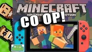 PIXEL LINK COMPLETE | Minecraft 2-Player SPLIT SCREEN Co-Op! (Nintendo Switch) | The Basement