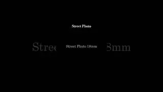 B&W Street Photo 