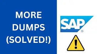 ABAP Dumps 2 | Revise DUMPS | How to Fix Dumps | Dumps are Friends | SE38