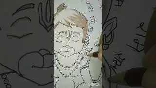 little Hanuman ji drawing colour#subscribe #drawing #jai shree ram 🏹🏹🏹❤️❤️❤️😊😊